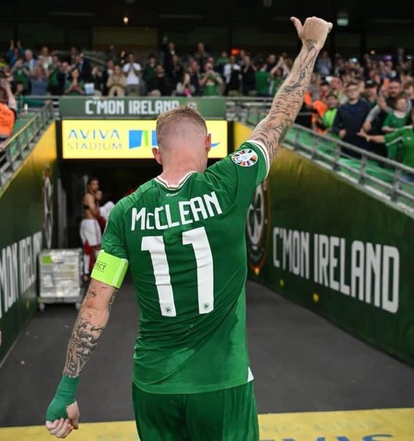 IrishPropaganda's tweet photo. 🇮🇪🇵🇸| James McClean on what Israel are doing to Palestine:

“This isn't about politics. It's simply about right and wrong. The atrocities that Israel is carrying out on a daily basis are inhumane and wrong.” 

Free Palestine 💚 https://t.co/vqg41PIb6S