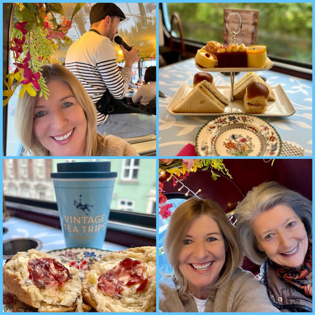Howth Adventures (@howthadventures) on Twitter photo Found ourselves in town & saw our pals <a href="/VintageTeaTrips/">Vintage Tea Trips</a> at their new meeting point on Stephen’s Green. Couldn’t resist. Delicious afternoon tea on a beautifully restored 1964 bus. Cool tunes, delicious treats, interesting stories and great staff. Perfect from beginning to end. Found ourselves in town & saw our pals <a href="/VintageTeaTrips/">Vintage Tea Trips</a> at their new meeting point on Stephen’s Green. Couldn’t resist. Delicious afternoon tea on a beautifully restored 1964 bus. Cool tunes, delicious treats, interesting stories and great staff. Perfect from beginning to end.
