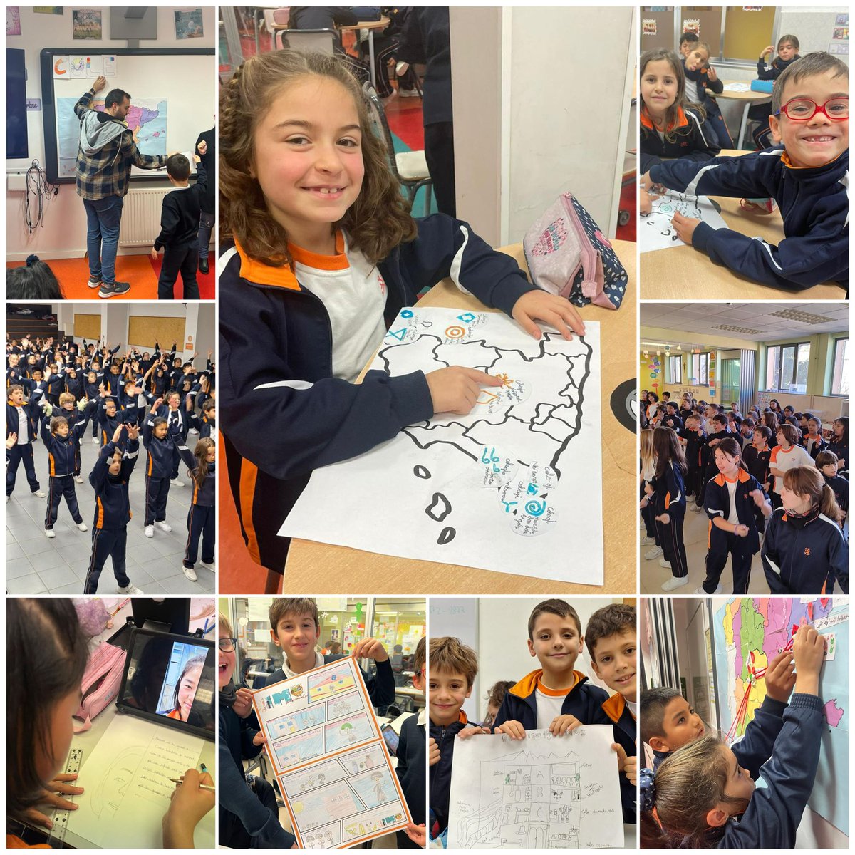 nazaretoporto's tweet photo. IMpresionante la #semanaim vivida por los alumnos de #primaria. Despliegue de todas las #inteligenciasmúltiples para conocer los #150años de historia de Nazaret.  #SomosNazaret #SomosFamilia #SomosExcelsior https://t.co/LXEHhHkU6l