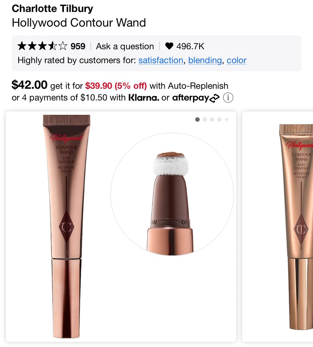 lazamarron's tweet photo. #maquillaje 
Este producto de Charlotte Tilbury (renombrada maquilladora inglesa), es la fórmula perfecta para crear un contouring perfecto.🤩 👌🏼 https://t.co/68uhuRiHIy