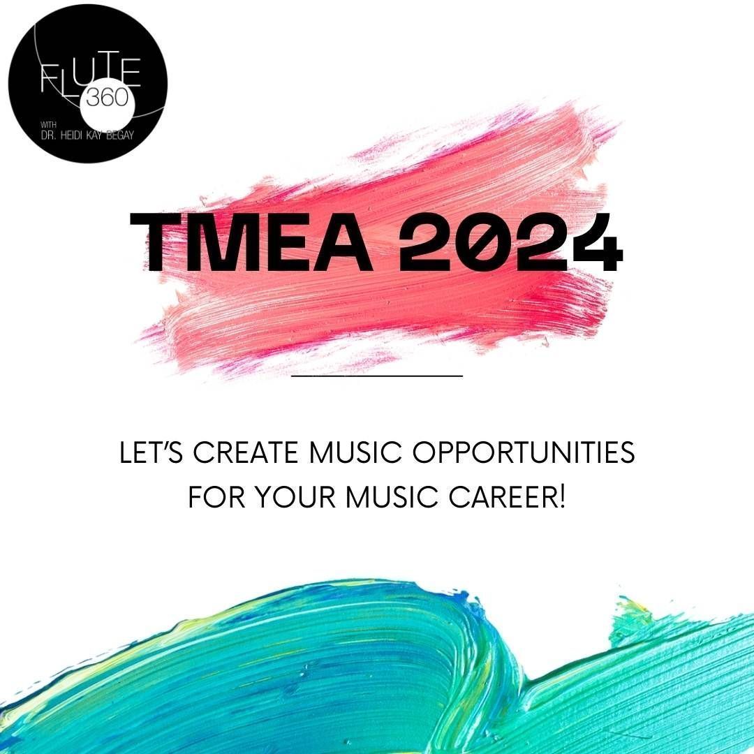 Have you heard that I'll be presenting at TMEA next month?!

My talk on podcasting will help you find confidence in creating new financial and creative opportunities in 2024!

#MusicEntrepreneur #PodcastLife #MusicBuzz #TMEA2024 #ModernMusician #SanAntonioMusic #StudentPodcasters