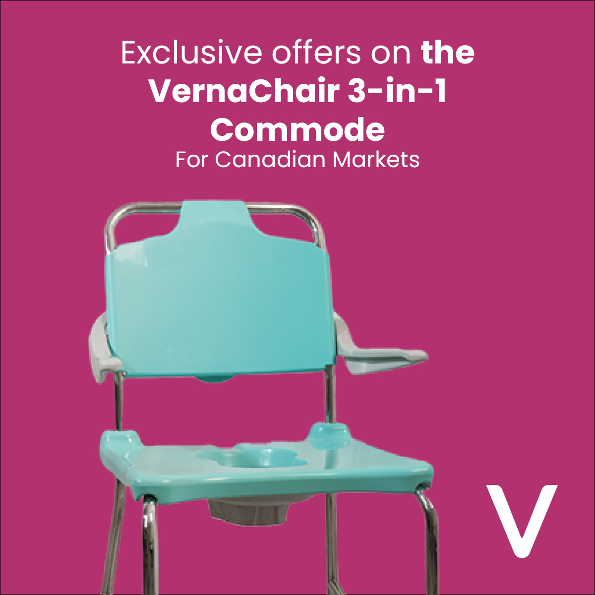 VernacareOffice's tweet image. Calling all Canadian markets 📣 

We now have exclusive offers on the VernaChair 3-in-1 system for all our Canadian markets.

Get in touch with us today to unlock the offer: bit.ly/4aSF2eZ

#InfectionPrevention #Commode #OneVernacare #JanuaryOffer #PatientCare