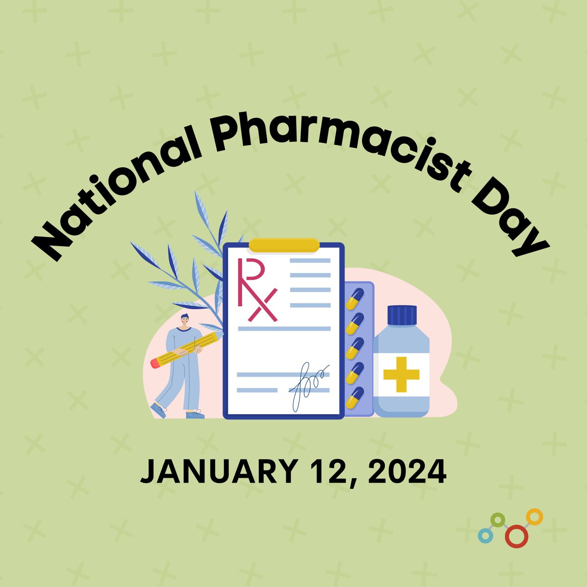 Happy #NationalPharmacistDay from #PharmCAS!🔬 We recognize and celebrate the incredible work pharmacists do every day.

#futurePharmD #futurepharmacist #pharmacy #pharmaceuticalscience #prehealth