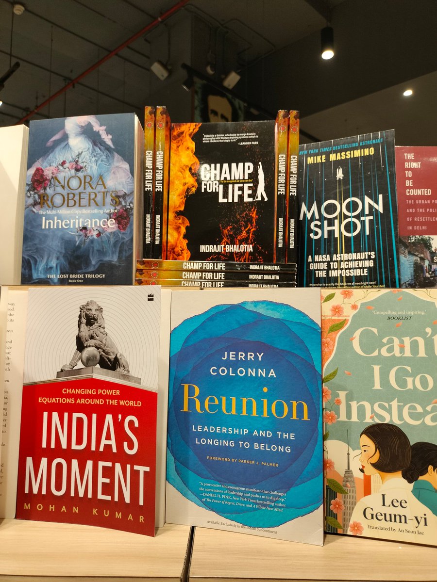 IBhalotia's tweet photo. Special feeling to see your book at starmark
#starmark #newbook #champforlife https://t.co/wwBD0folux