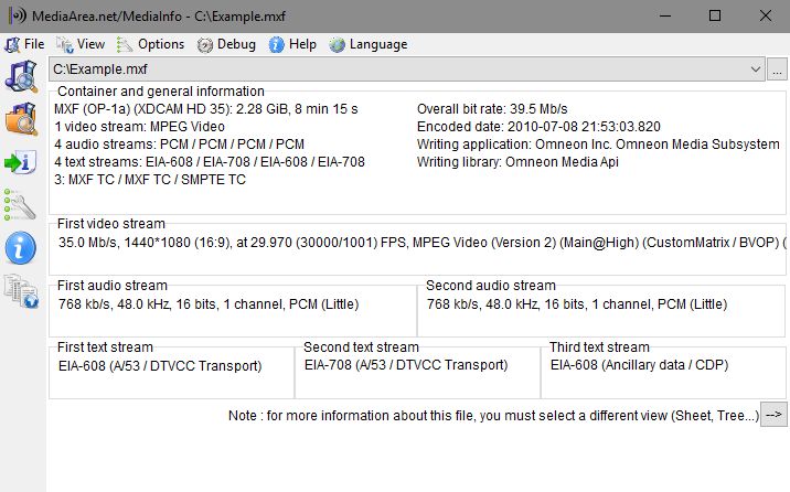 GeekOnTheLoose's tweet image. MediaInfo v23.11.1
A convenient unified display of the most relevant technical and tag data for video and audio files.
 oldergeeks.com/downloads/file… 

#audiovideo