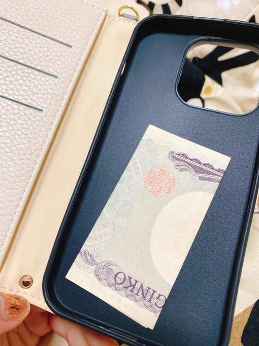 これはライフハック?なんですけどここにお金入れておいて助かったことが何度かあるのでおすすめです。 