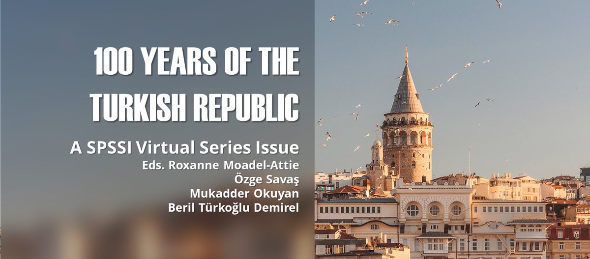 SPSSI's tweet photo. Read SPSSI's new Virtual Series Issue (VSI): "100 years of the Turkish Republic: A reflection on the psychological literature from 1923 to the present."

https://t.co/eMgXAH69iO

Special thanks to the editors of this issue: @RoxanneMoadel @ozgetweets @mukokuyan @beriltoborello https://t.co/HdhA4wRvqJ