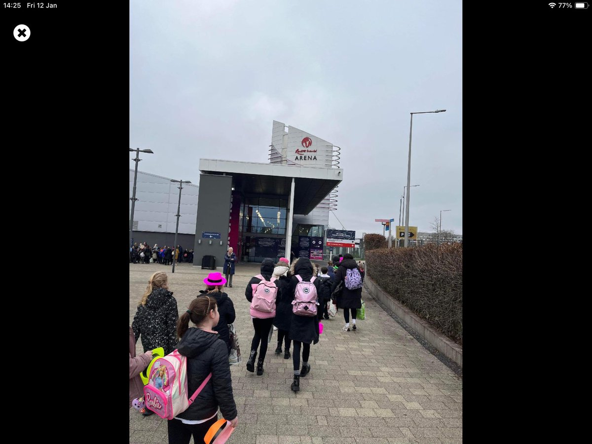 RavenhurstCP's tweet photo. We have arrived! We have our seats and we are ready to rehearse 🪩🎧🎼🎤💃🏽🕺🏼 #youngvoices2024 https://t.co/z0DVuYwCwB