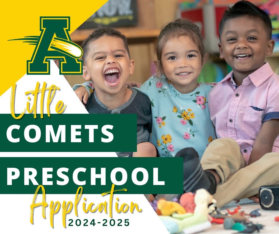 Comet Community Relations (@comet_connect) on Twitter photo The 2024-2025 Little Comets Preschool Application is NOW OPEN! Click here to fill out the application:
amherstk12.org/schools/presch…
Please contact Little Comets Preschool Secretary Lindsey Dotson with any questions: 440-988-7902. <a href="/CometCorrinator/">Corrie Roark</a>, <a href="/AsstCometSuper/">Sarah Walker</a>, <a href="/TheCometSuper/">Michael Molnar</a> The 2024-2025 Little Comets Preschool Application is NOW OPEN! Click here to fill out the application:
amherstk12.org/schools/presch…
Please contact Little Comets Preschool Secretary Lindsey Dotson with any questions: 440-988-7902. <a href="/CometCorrinator/">Corrie Roark</a>, <a href="/AsstCometSuper/">Sarah Walker</a>, <a href="/TheCometSuper/">Michael Molnar</a>