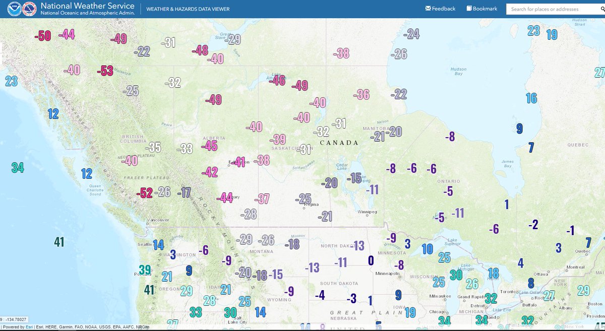 wxbywilliams's tweet photo. Current temps. NOT wind chills. Ouch. #FaceFreezing https://t.co/FC54OF3pZJ