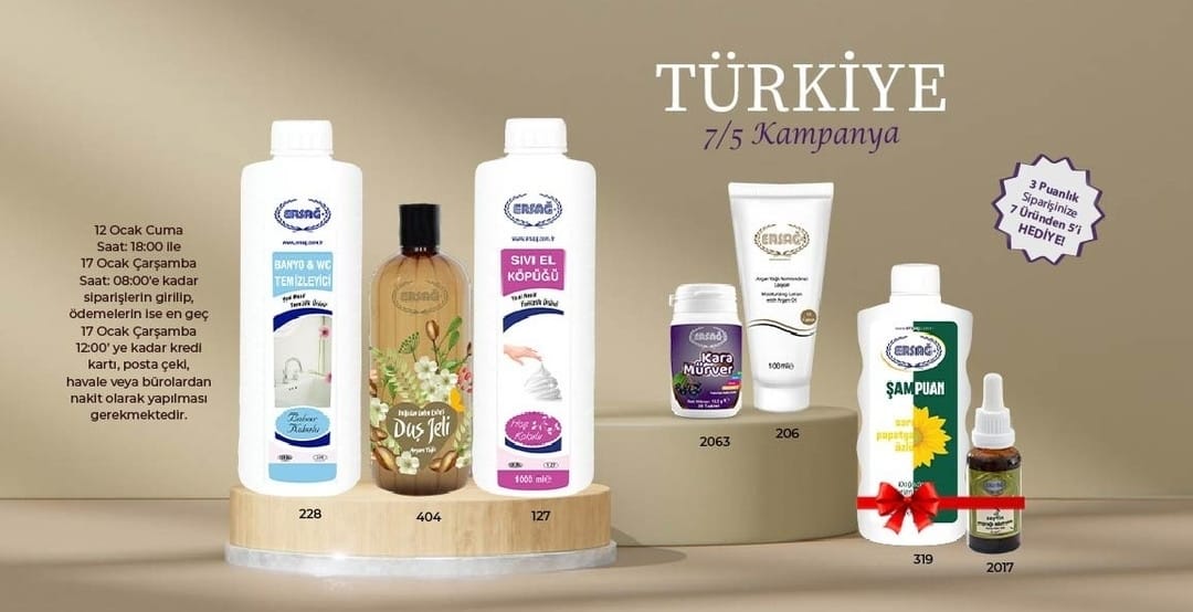 kamiltuzunel's tweet photo. ERSAG ORGANIK 
7 de 5  Hediye  #promosyon  
#hediye  #ersag #organik  #ritha  #bitkisel  #7de5hediye

ERSAG 7/5 KAMPANYAMIZ SAAT 18.00 DA BASLAYIP, 17 OCAK CARSAMBA 08:00 DA SONA ERECEKTIR.
BEREKETLİ OLSUN İNSAALLAH 
Kâmil  TÜZÜNEL #kamiltuzunel  #ersagorganik #yerliuretim https://t.co/C16Gzw2nvE