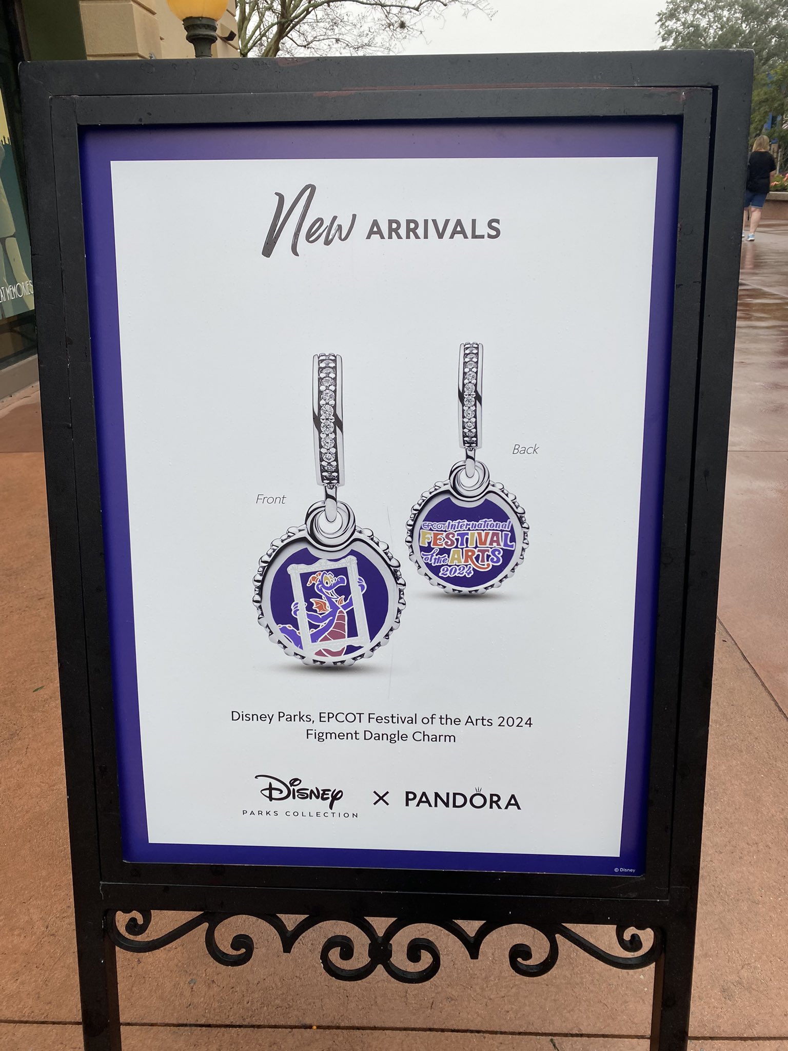 【Pandora】EPCOT フィグメント Festival of the Arts チャーム EPCOT International Festival of the Arts 2025 Pandora Charm