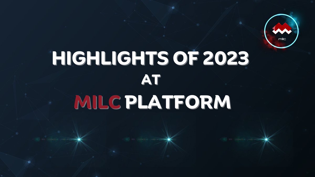 MILCplatform's tweet photo. 2023: A Year of Milestones & Innovation at MILC! 🌐

📽️ Join us as we revisit the remarkable achievements, strategic partnerships, and community growth that defined our journey in 2023. From a token evolution to immersive Metaverse experiences, it's been an extraordinary ride! 

📕 Read the Highlights of 2023 here: https://t.co/3kJjTfzy9w

But that's not all—our journey continues into a future filled with promise and innovation. Stay with us as we shape the future of media and entertainment in the Web3 era. 🚀✨

#Metaverse #MILC #Web3 $MLT 🎬