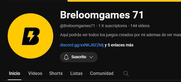 Lo hemos conseguido!
Nunca pensé que llegaría a esta cifra y en poco tiempo empezamos a crecer aun mas rápido, muchas gracias por muchos de vuestro apoyo y espero que sigamos creciendo y disfrutando de mi contenido y juegos!
#indiedev #youtubechannel #gamedev