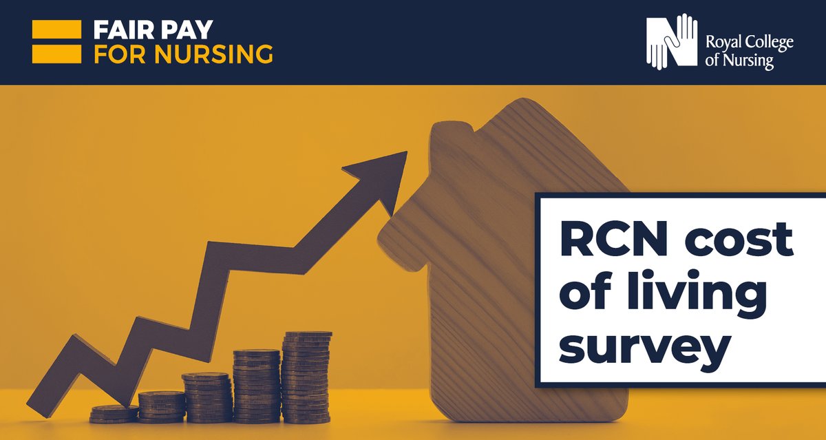 The cost of living continues to rise, and nursing pay is falling behind. We want to know how this is impacting you, your family and your quality of life. Complete our short survey to tell us what’s hitting you the hardest. surveys.rcn.org.uk/s/CFF4V6/