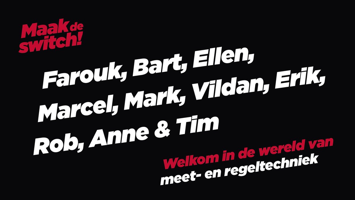 Bij Coneco en Re3com zijn we op zoek naar mensen die de switch willen maken naar de wereld van meet- en regeltechniek. Maak ook de switch, net als Farouk, Bart, Ellen, Marcel, Mark, Vildan, Erik, Rob, Anne en Tim. coneco.nl/blog/zij-maakt…