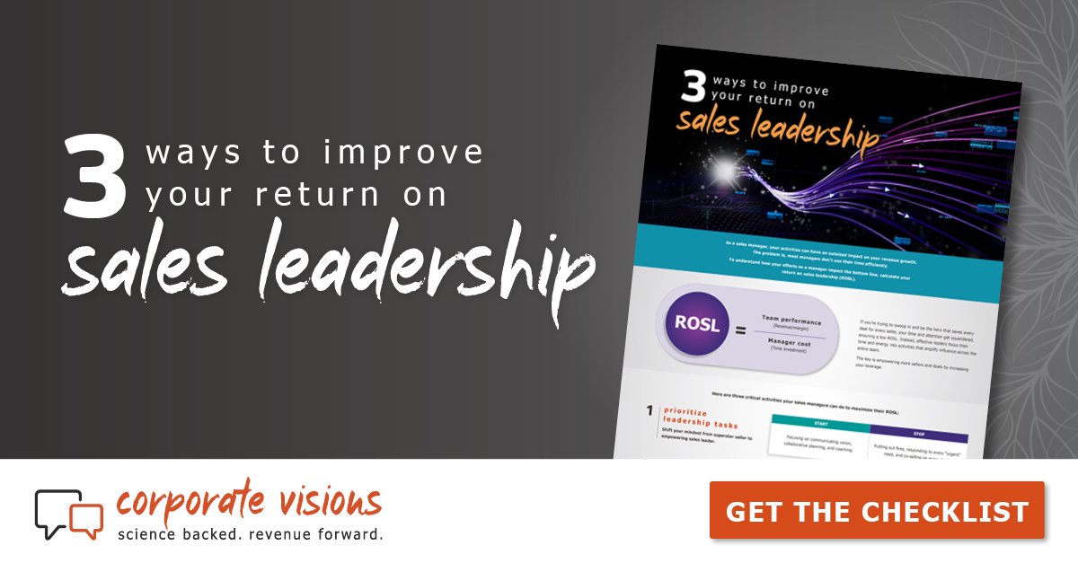 The skills that make great sellers don’t automatically translate into great leadership. 
 
How can sales managers shift their mindset from superstar seller to empowering sales leader?

Get this checklist to find out: okt.to/3FkrIV