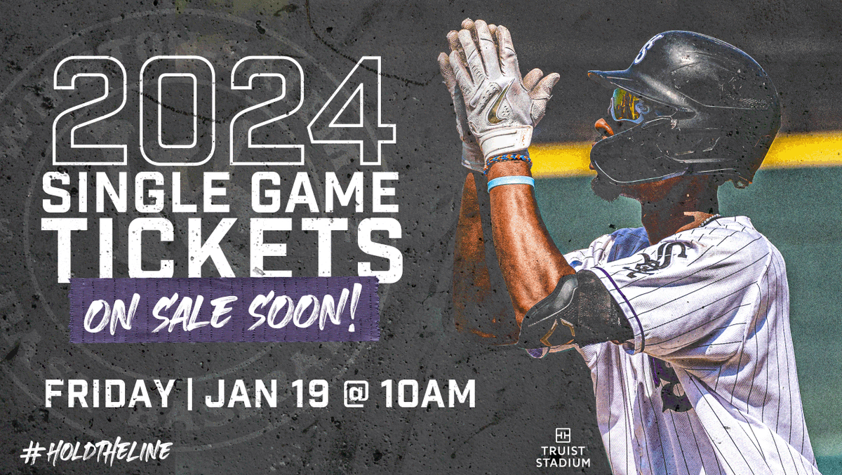 WSDashBaseball's tweet photo. Mark your calendars! 📆 Summer fun is right around the corner. Single Game Tickets go on sale this Friday at 10AM!

#holdtheline https://t.co/hEDNKyO1nE