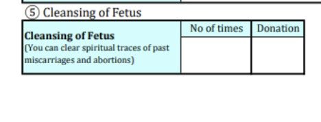 FallingOutPod's tweet image. Anyone still doubting the absolute cruelty of the #unificationchurch, look no further than the section buried in the application form where WOMEN NEED TO PAY TO BE “CLEANSED” OF PAST MISCARRIAGES.

Sorry for the all caps y’all, but sometimes they are warranted.