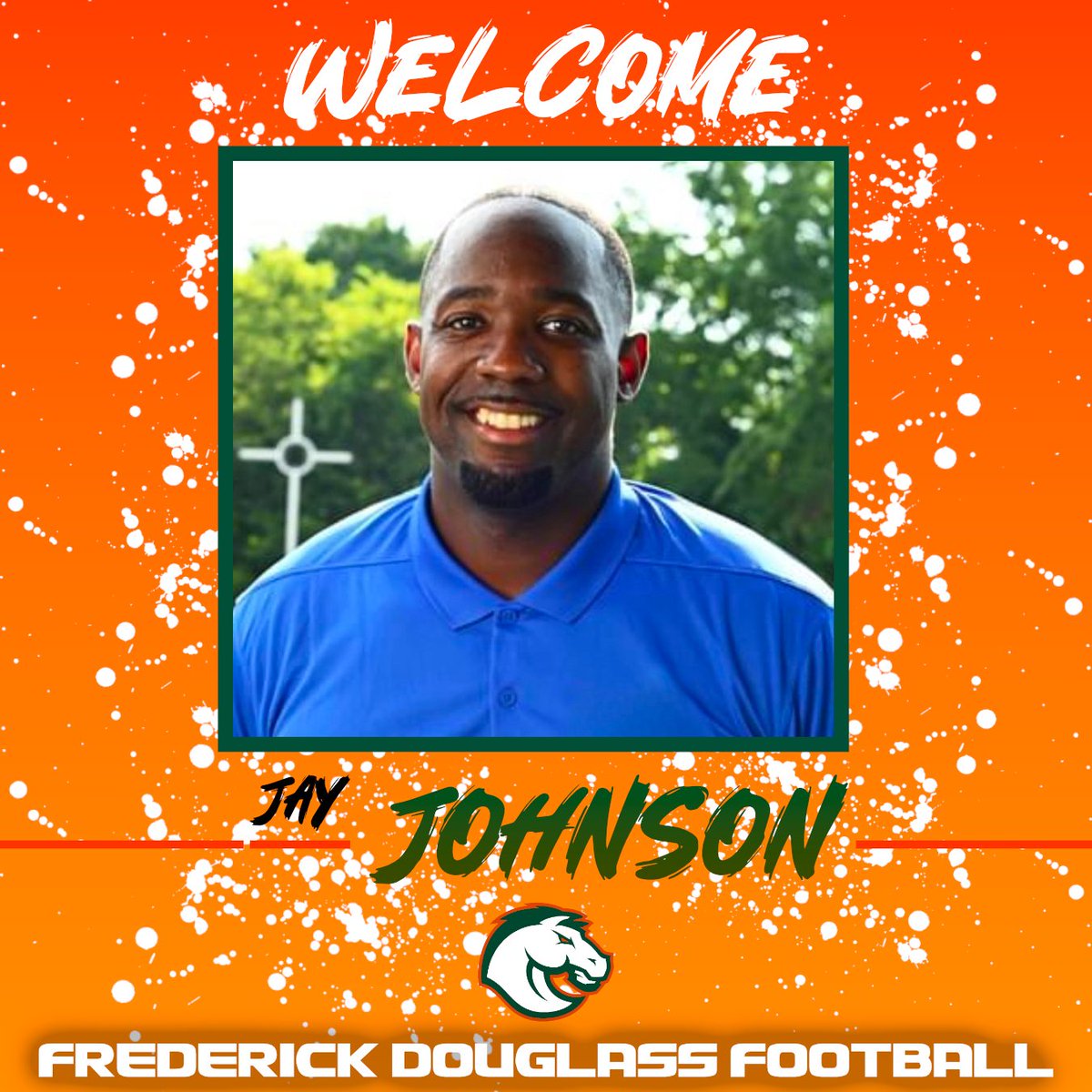 Douglass Football (@fdouglassfb) on Twitter photo Welcome Coach <a href="/CoachJay_15/">J̟A̟Y̟ J̟O̟H̟N̟S̟O̟N̟</a> to the Bronco squad. We are thrilled to have a coach with such great experience to help lead our student-athletes! <a href="/coachnatemcpeek/">Nathan Mcpeek</a> Welcome Coach <a href="/CoachJay_15/">J̟A̟Y̟ J̟O̟H̟N̟S̟O̟N̟</a> to the Bronco squad. We are thrilled to have a coach with such great experience to help lead our student-athletes! <a href="/coachnatemcpeek/">Nathan Mcpeek</a>