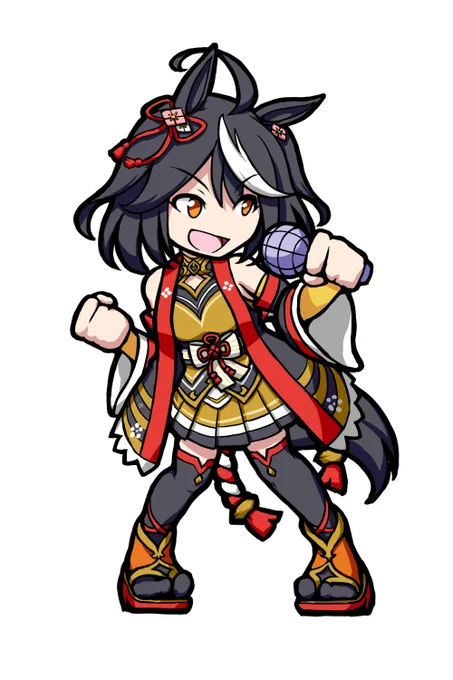 #みんなでデフォルメ絵をあげて幸せな気分になろう むちむちと続けて上げることで中和していく