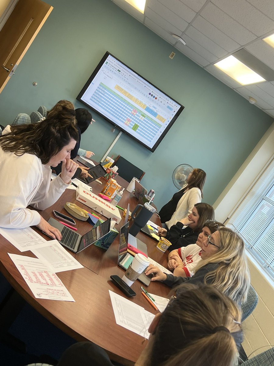 andrew_whedbee's tweet photo. Proud to work with a staff that’s intentional with reviewing student data and using it to inform future instruction to support our students! #everyONEcounts @harrisburgelem https://t.co/HX7gQLPDCC