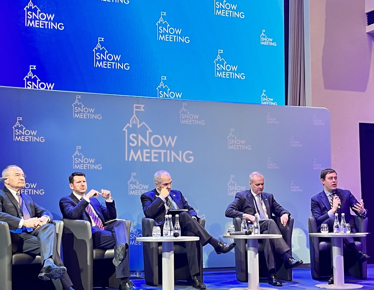 vseviov's tweet photo. My point at #SnowMeeting, discussing Ukraine’s path towards @NATO:

The question is not whether we believe, beyond any doubt, that 🇺🇦 will be a NATO Ally - we do. We’ve said so.

The question is whether Putin believes it. 

We must find a way to convince him. https://t.co/AoGFT1aGv6