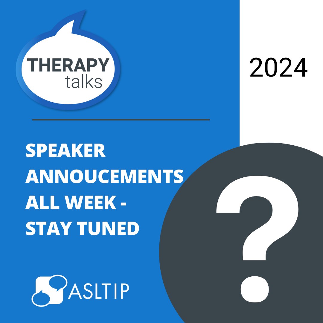 _ASLTIP's tweet photo. Stay tuned for our amazing speaker line-up sharing. for this years' Therapy Talks and ASLTIP AGM live
Ways to deliver a quality service while we take care of ourselves
Can't wait? Book your ticket now: https://t.co/9VFh5zpqQl 🎟️ #ASLTIPTherapyTalks https://t.co/ChYNRaR1MF