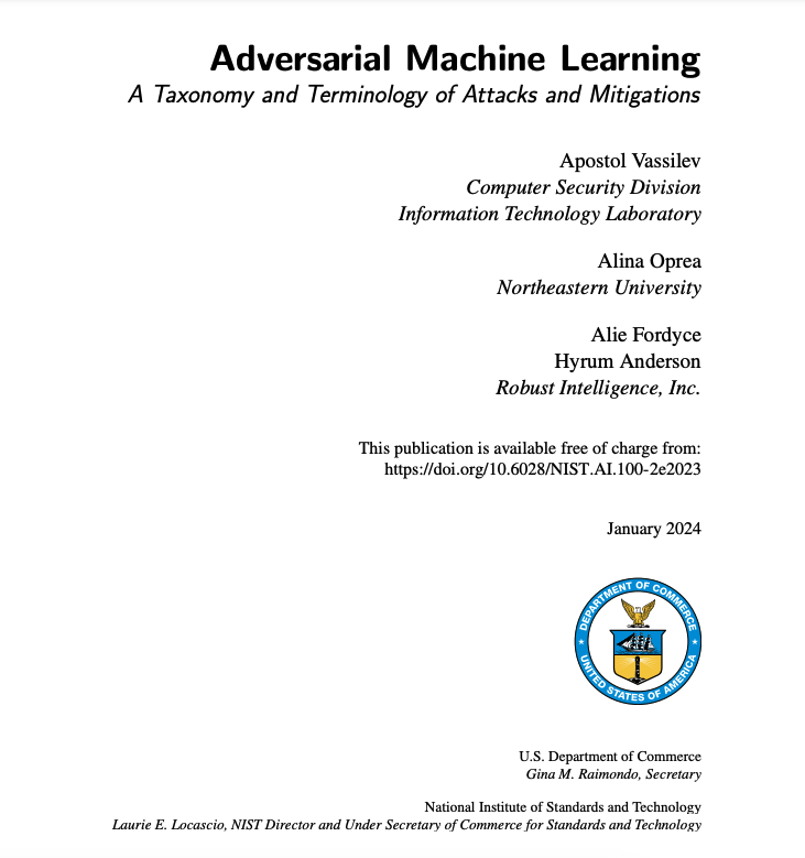 omarsar0's tweet image. Adversarial Machine Learning

Just got around to reading this. When I first started to document instances of prompt injections and adversarial prompting (in general), I knew how important the topic was going to be.

There isn&apos;t a week that goes by without a discovery of some new…