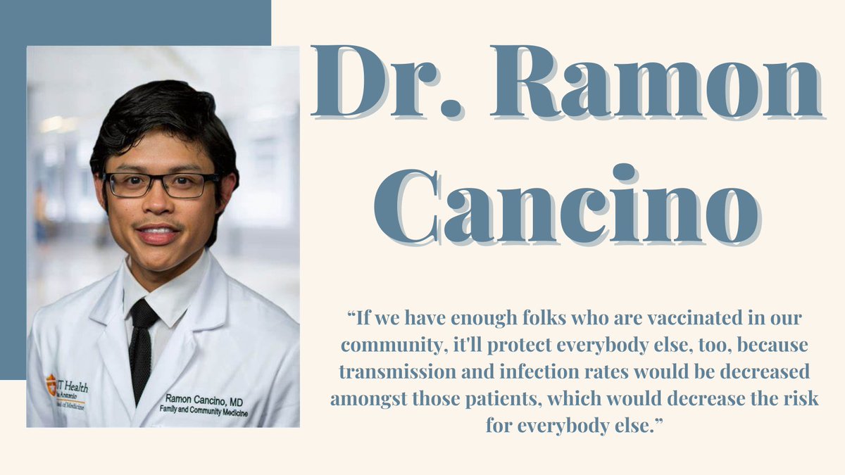 SaludAmerica's tweet photo. "We had to recognize the cultural significance of vaccines broadly, as well as the access challenges a lot of patients had in general, for health care."

Read more about Dr. Ramon Cancino's work and why you should get your COVID-19 vaccine! 👇🏽
https://t.co/R29iJyRrFu https://t.co/PgQFRDDCkm