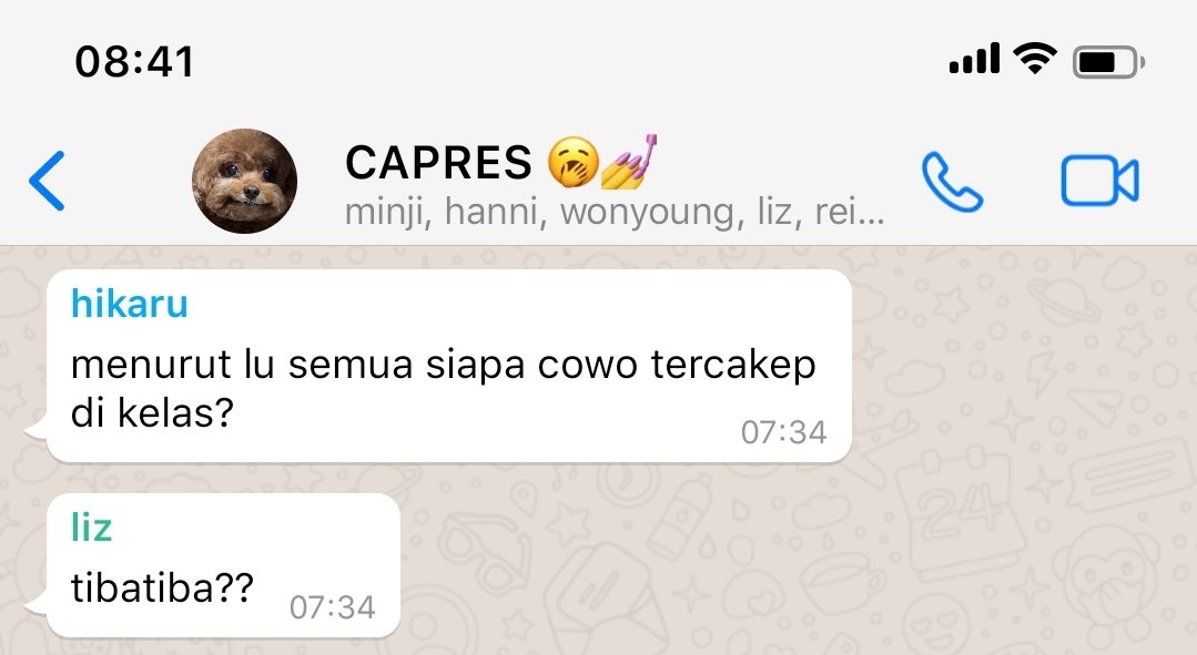 04zstar's tweet photo. mari kita liat obrolan anak anak ciwi ips 3 digrup capres (cantik dan berprestasi)

ketua kelas series by 04zstar https://t.co/3h3qlzl35b