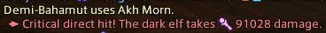 #FINALFANTASYXIV oh yea, thats alot of damage. Got lucky with this crit.