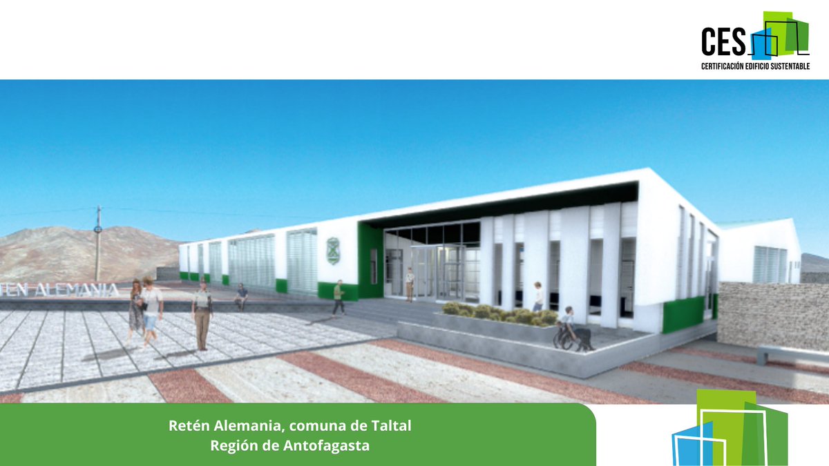 Carabineros de Chile ha certificado un nuevo edificio, se trata del Retén Alemania, en la comuna de Taltal, Región de Antofagasta, que obtuvo un 43,4% de reducción de consumo de agua 💦

Conoce al equipo encargado ➡️ certificacionsustentable.cl/reten-alemania… 

#CES #CESustentable