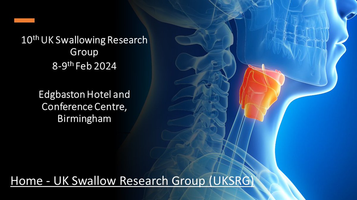Come and join us in Birmingham at @UKSRG2. Registration ends 22nd January! It’s going to be a fantastic couple of days! #UKSRG2024