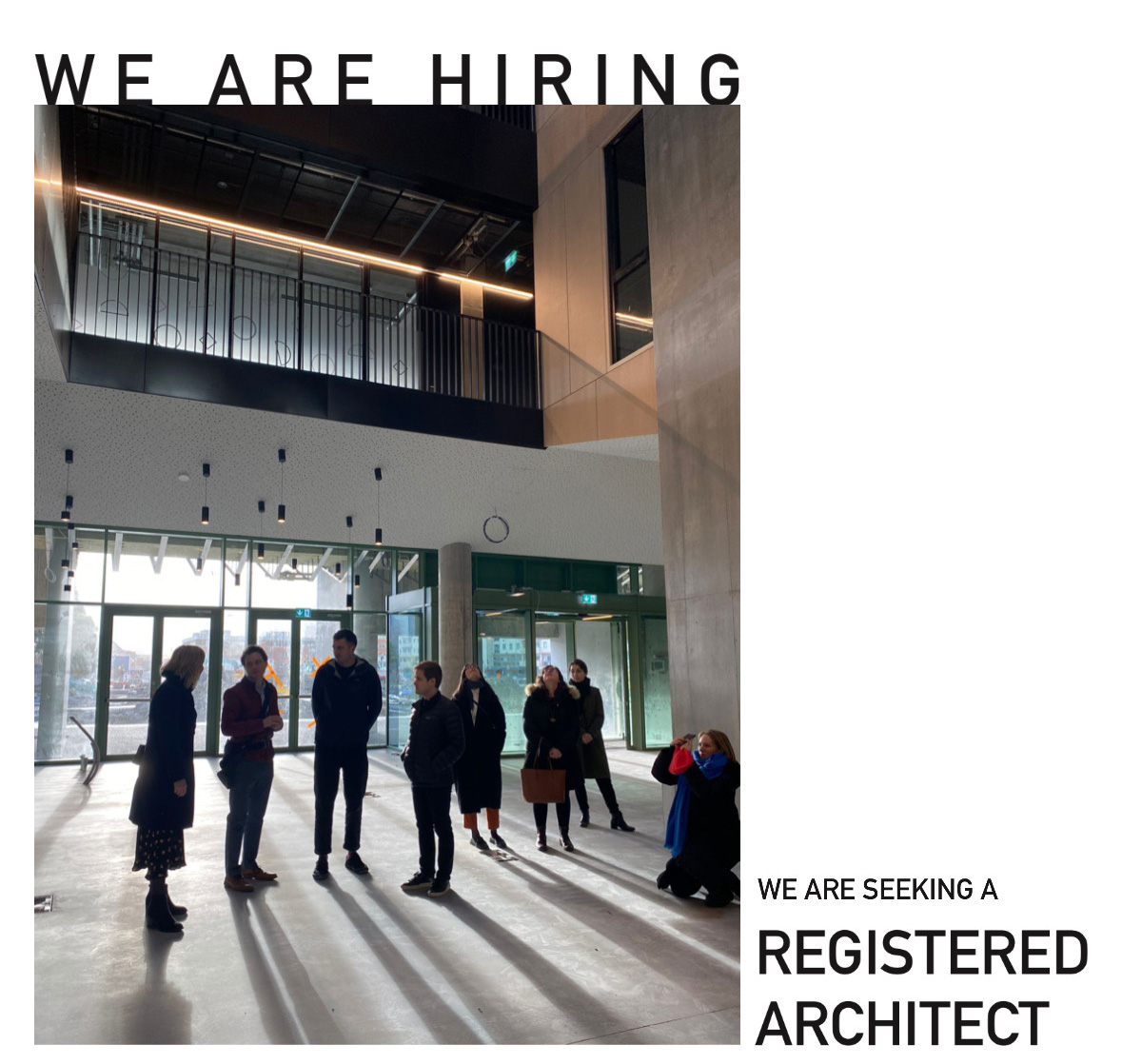 We're looking for a Registered Architect to join our team. Full details: tinyurl.com/ywyy4nwc #jobfairy