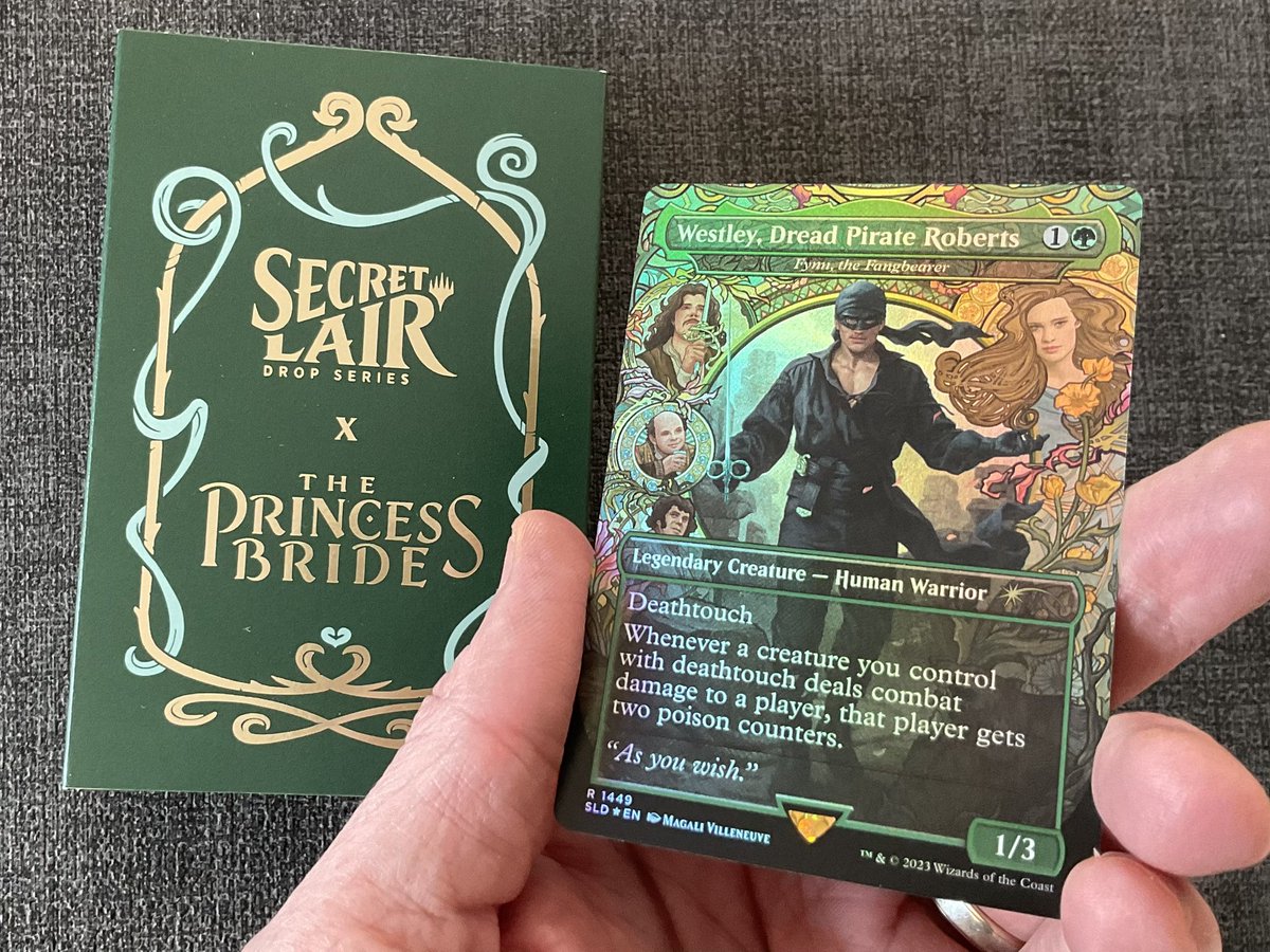 In the mail today! ❤️
#MTG #PrincessBride