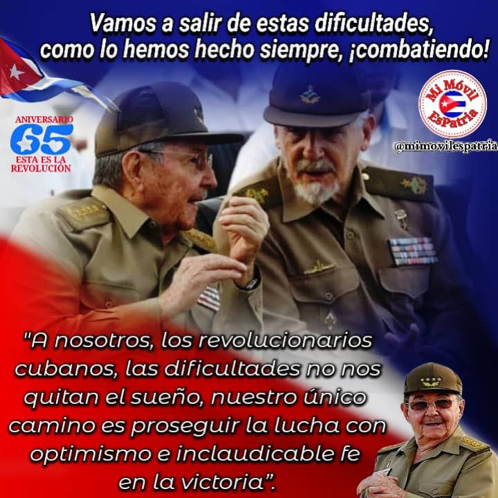 Salud_Isla's tweet photo. Vamos a salir adelante, vamos a vencer las dificultades como siempre lo hemos hecho con la unidad del pueblo y confiando en nuestro Partido y Gobierno 
#CubaPorLaVida https://t.co/7ppDoO6s2M