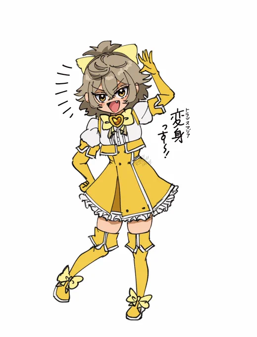 フェルシーちゃんまほあこパロ可愛いうちに載せとこう(落書き)マジアディランザなんつって 