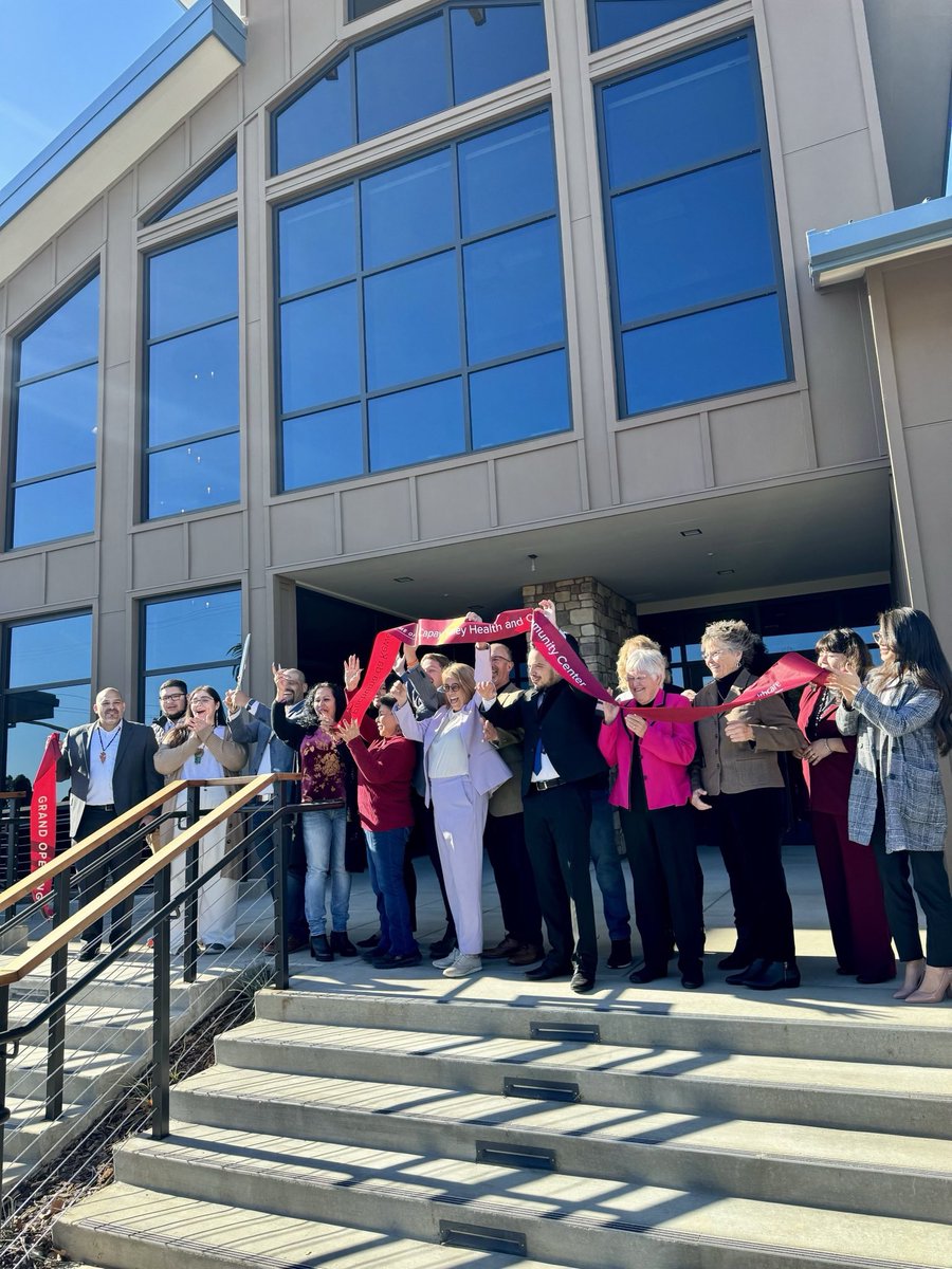 I am honored to be part of today’s ceremony and ribbon-cutting for Wihne da Puchuma da Kewe, the new Capay Valley Health and Community Center in Esparto. I take pride in having helped secure $6.5 million to contribute to this facility. Together, we make a difference! #AD4
