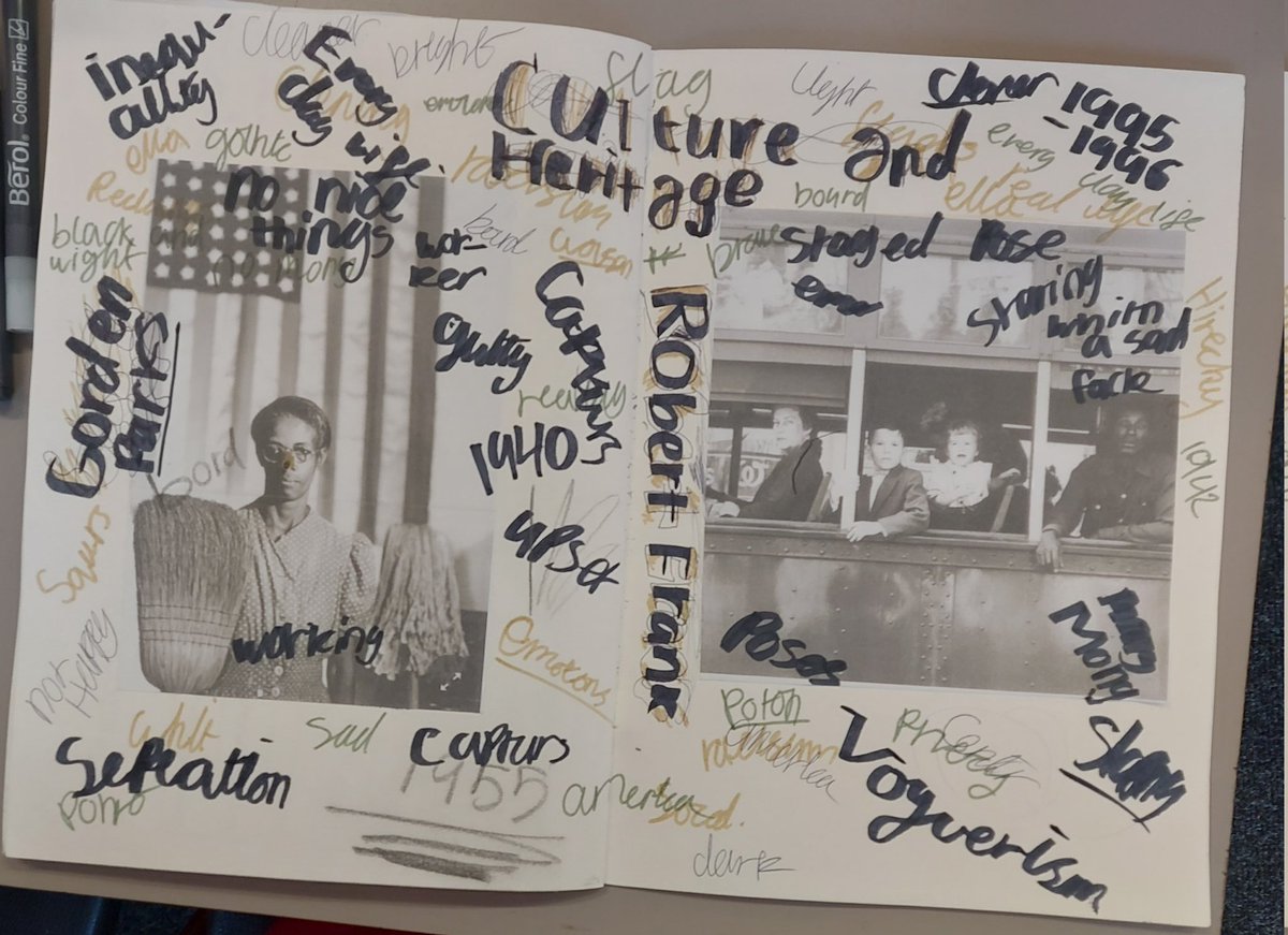 LEOacademyarts's tweet photo. We are so excited to be teaching our new LEO Photography curriculum this year. Here are some examples of the incredible work Year 4 have been doing as part of their Culture and Heritage project. @CCJacademy #photography #primaryart #GordonParks #RobertFrank #Sketchbook https://t.co/s5Dv9I7Gj0