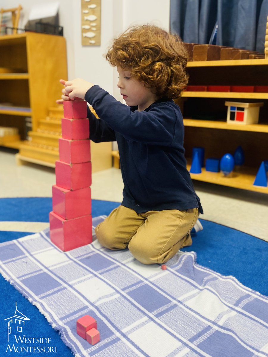MontessoriHTX's tweet image. 💡🧠 This iconic activity isn't just about stacking pink cubes—it's a gateway to #spatialawareness, #precision, & #concentration. Dr. #Montessori believed in hands-on learning, & the #PinkTower embodies that #philosophy, nurturing a child's sense of order & coordination. 🌟