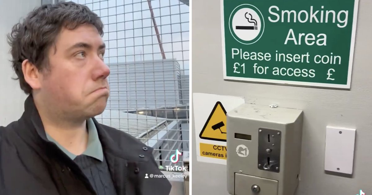 ThePoke's tweet photo. This fabulous tour of Belfast Airport’s smoking area is a minute and a bit very well spent (by @MarcusKeeley)
https://t.co/zAGhipDDip https://t.co/IGKP09M3Cj