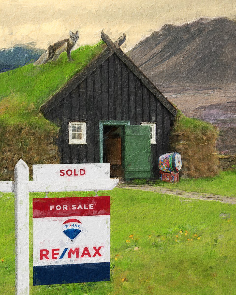 remax's tweet photo. Today, our #GlobalHomes series lands in the cold Iceland, where we learn more about Turf houses. With large blocks of turf layered over stone and wood, they provide exceptional insulation for the harsh climate. These homes date back to Iceland's early settlement days. https://t.co/wlE3Z8E8HB