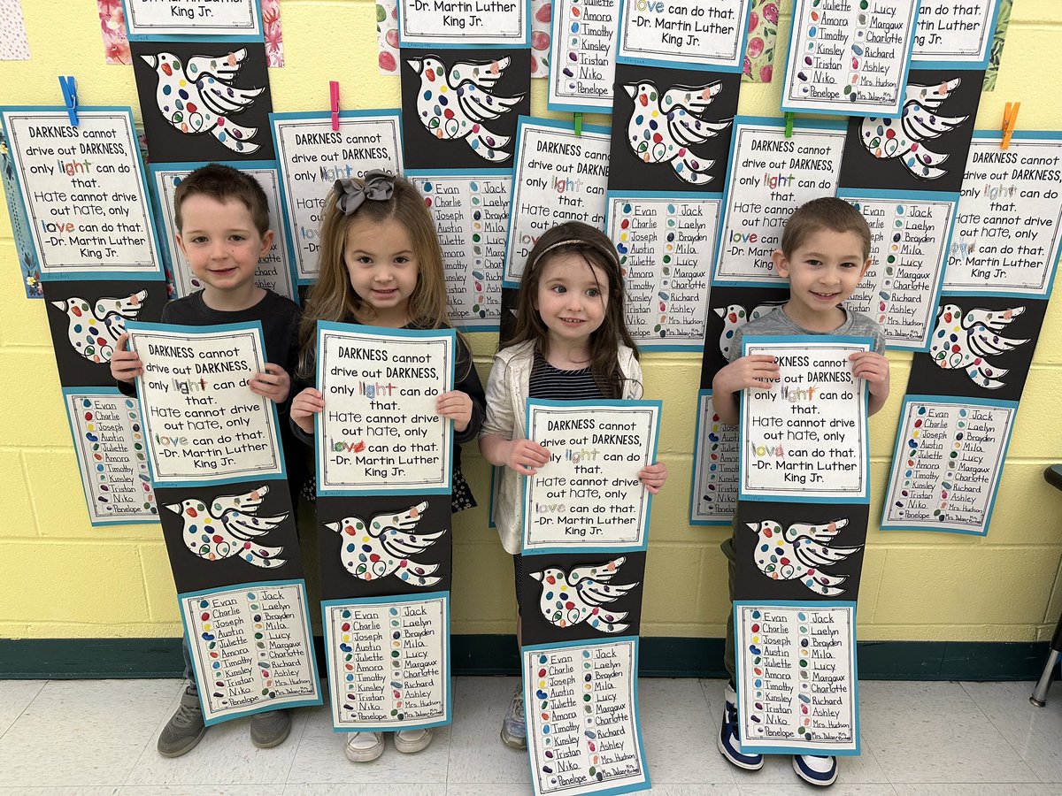 mrs_pre's tweet photo. Honoring our differences by celebrating the words of Martin Luther King, Jr.  Empowering our children to be the light and love. #wiproud @OquenockWI https://t.co/RFimWvBv3s