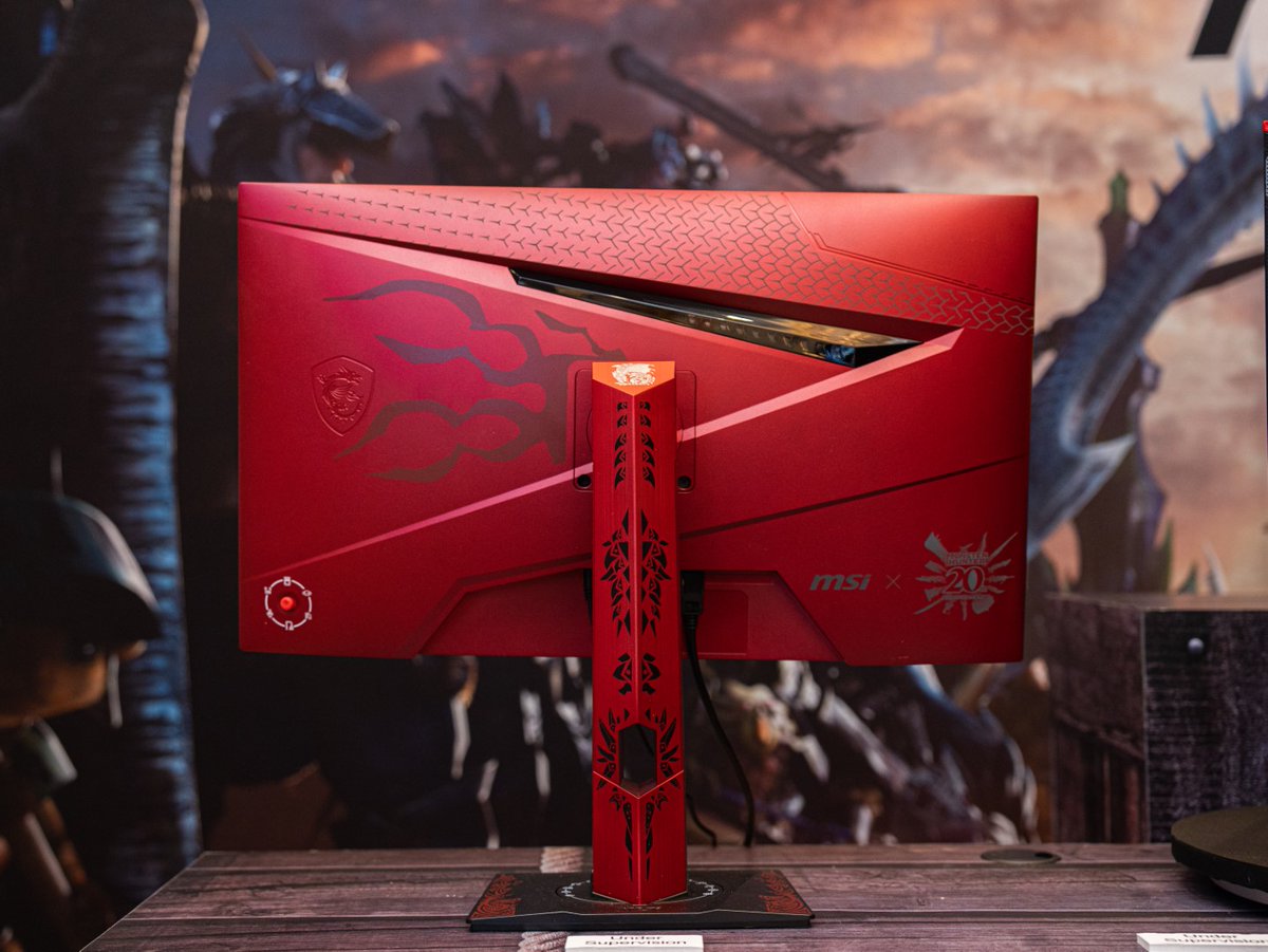 Gear up for #MonsterHunter 20th anniversary with #MSIxCAPCOM! Stay tuned in 2024 for limited-edition PC products. Join us at #CES2024 for an exclusive sneak peek! 🤩
For more information: msi.gm/MSI_Monster_Hu…

*Pictures are for reference only. Actual products may vary.