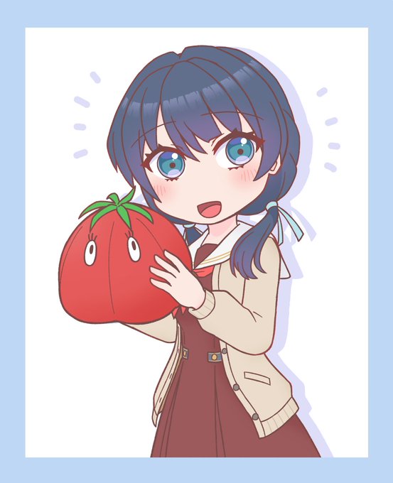 「school uniform tomato」 illustration images(Latest)