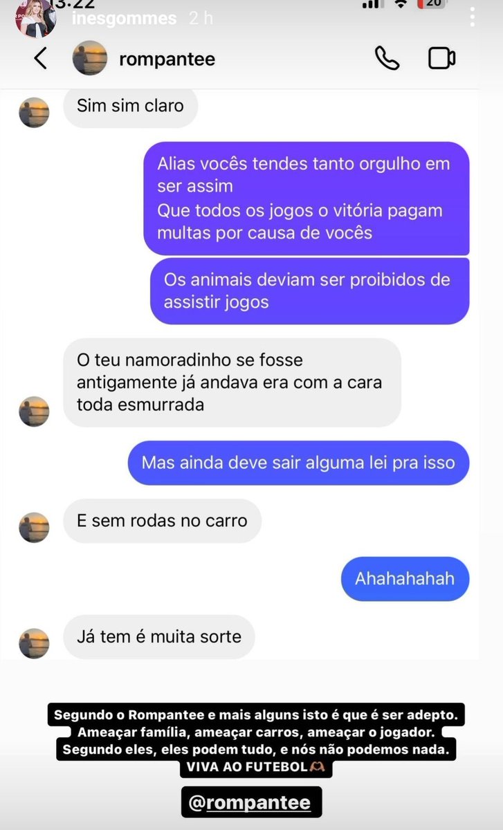 Um apelo maltinha. Sejam adultos. Já vimos que ela não sabe lidar com estas situações de falhanço, nao escalem está situação para um contexto mais grave. Cabecinha, jogadores vão e vêm, não interessam, não entrem neste tipo de bate boca que só fica mal e nós não somos assim.