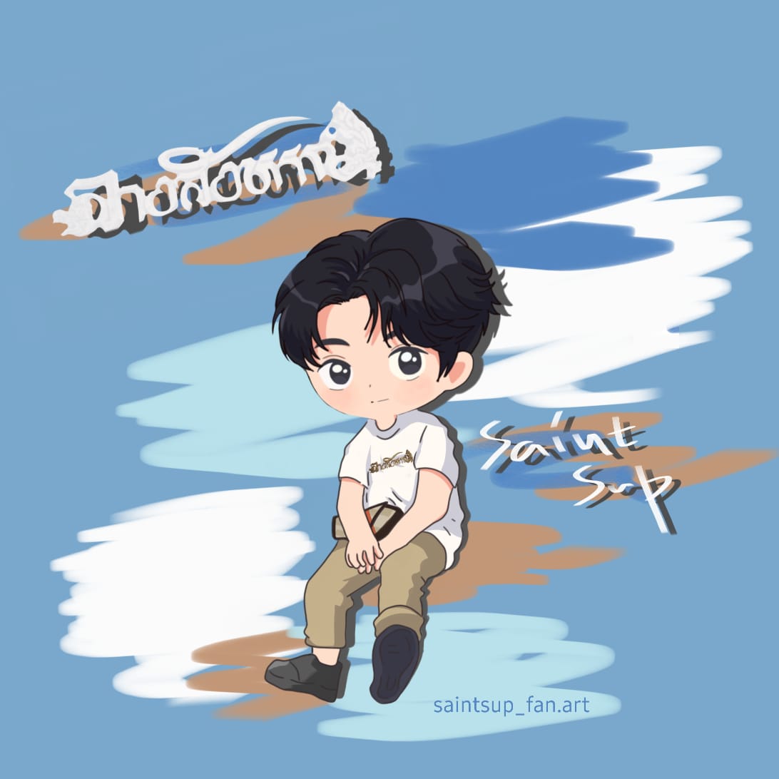 Boss today 😁🥰🎨
#Saint_sup