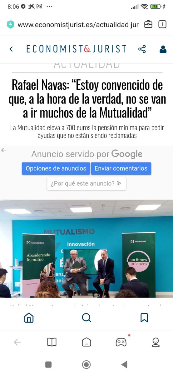 asociacionANAMA's tweet photo. Si de verdad quieres solucionar el problema de la jubilación acude el 3 de febrero a Madrid a la manifestación por las pensiones de abogados y procura dejemos claro al Sr Navas que si nos queremos ir de la mutualidad por las indignas pensiones de jubilación que pretenden #ANAMA https://t.co/xi6nEnvVdD